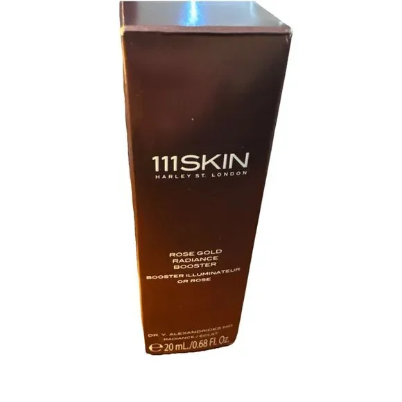 111 SKIN Harley St. London Rose Gold Radiance Booster NIB all skin types - Picture 11 of 15